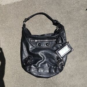 SOLD  - Balenciaga Giant Covered Brogues Day - 2009 Chèvre Vintage Black GH